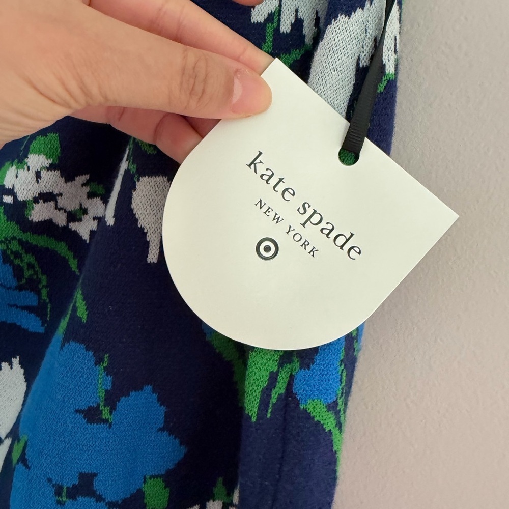NWT KATE SPADE x TARGET Mixed Floral Sweater Midi Skirt Sz XXL - Picture 8 of 8